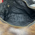 Michael Kors  Gold Studded Strap Black Pebbled Leather Handbag Y2K Photo 8