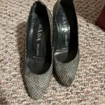 Prada  Vintage Python Scales Skin Leather Pumps- Size 35 Photo 6