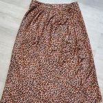 Something Navy  Leopard Print Midi Skirt.a23 Photo 1
