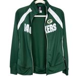 NFL Team Apparel Zip Front Green Bay Packers Women’s Jacket Size Small Photo 2