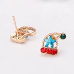 Boutique Christmas Accessories Hat Socks Stud Earrings  Photo 3