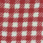 Laura Ashley Scarf Chiffon Square Gingham Checked Daisy Floral Red White 20"x19" Photo 7