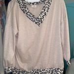 Amazing Lace cheetah print sweater Photo 0