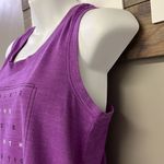 The North Face Women’s Classic Fit Razorback Heather Purple Tank Top- Small Photo 5