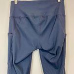 Lukka Lux Women's Side Pocket Ribbed Leggings Blues Size Small EUC Photo 6