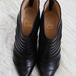 Christian Louboutin Orniron 100 Seta Calfskin Ankle Booties Photo 7