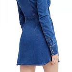 Free People Dynamite in Denim Mini Dress Photo 1