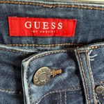 Guess  Womens Jeans Sz 24 Ripped Dark‎ Blue Stretchy Skinny Curvy Photo 4