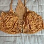 Victoria's Secret  Body by Victoria Unlined Orange Lace Racerback Bra Size 32DDD Photo 6
