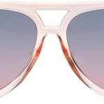 Retro Aviator Polarized Sunglasses Women Men Vintage Double Bridge Sun Glasses Classic Shades Photo 0