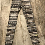 Nike  Pro Small Leggings Gray Yoga Pants Compression Geometric Stretch‎ Athletic Photo 0