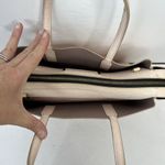 Marc Jacobs  The Protege Blush Pink Pebbled Leather Tote Top Handles Zip FLAWS Photo 3