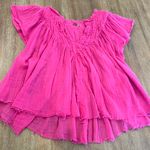 Free People Padma Flutter Sleeve Blouse Photo 0