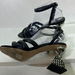 Circus by Sam Edelman  Women Padded Strap Block Heel Sandals Black Size 7.5 Photo 0