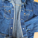 American Vintage Ladies' Vintage Selvedge Denim Snap Button Jacket Photo 5