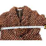 Blugayà Made in Italy Wool Blend Bouclé Textured Blazer Black Orange Women’s 10 Photo 10