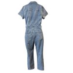 Good American Women’s Fit For Success Denim Jumpsuit Size L Photo 1