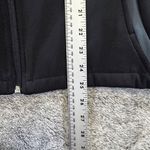 Snozu  women's black and gray fleece-lined soft shell jacket Sz L Photo 5