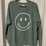 Altar'd State Altar’d State Graphic Smiley Face Crewneck size medium but fits oversized Photo 0