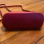 Vera Pelle  | Pink Small Crossbody Bag Purse One Size Made In Italy Photo 2