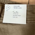 Universal Threads Universal Thread Sailor Wide Leg Khaki Denim Pants Trousers Jeans Size 4 NEW NWT Photo 3