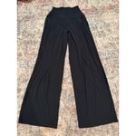 Lululemon  Align Palazzo Pants Black Wide Leg Nulu High Rise Size 4 Photo 2