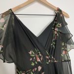 Jenny Yoo Cassie Flutter Sleeve Surplice Eden Gown Maxi Dress Womens Size 0 Photo 6