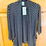 H.I.P. Navy & Gray Cardigan Size S Photo 7