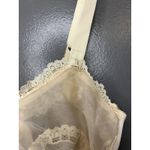 Vintage Nene Nursing Bra Womens 34C Ivory Lace Sheer Mesh Underwire Made USA 80s Size undefined Photo 1