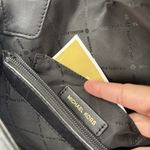 Michael Kors  Peyton Medium Black Quilted Shoulder Bag Designer Gold Photo 9