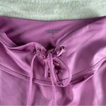 Year Of Ours Lace Up High Waist Leggings Pink Tie Front Workout Pant Women’s M Size M Photo 2