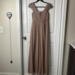Jenny Yoo BHLDN  lace mocha mousse bridesmaid maxi dress size 2‎ wedding guest Photo 5