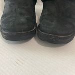 UGG  Boots Black Suede Carter Boots in size 9. Well loved but still life … Photo 3