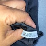 Talbots Black Midi Dress with Button Accents 100% Irish linen Photo 7