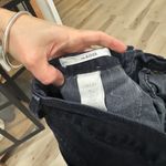 THE GREAT. Rider Jeans Cropped Flared Boot Cut Denim Dark Wash high rise Black Size 28 Photo 3