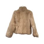 Boutique Vintage Wimans Rabbit Fur Short Beige Jacket Small Photo 6