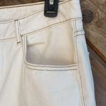 Reclaimed vintage ivory white boot cut jeans size 30 Photo 3