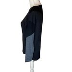 Smartwool  Women's Shadow Pine Colorblock Sweater Charcoal Heather XS Photo 3