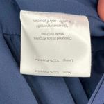 Fame and Partners Tiered Ruffle Wide Leg V-Neck Open Back Jumpsuit XS Navy Blue Photo 9