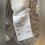 Sophie Rue Women’s NWOT Front Tie Puff Short Sleeve Floral Cottage Size S Photo 6