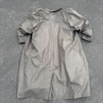 London Fog Gray Women's Rain Coat Long Trench Coat Classic Outerwear Photo 7