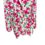 For Love & Lemons For Love‎ & Lemons Tanner Boyfriend Blazer In Pink Floral Plus Size 2X Photo 4