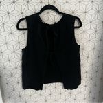 Everlane Open Tie Back Crinkle Top Photo 2