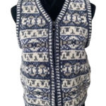 st. john's bay ✨St.John’s Bay Vintage Knit Wool Blend Sz Medium Vest with zipper✨ Photo 0