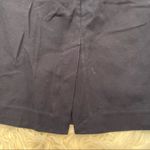 ZARA Basic Chino Pencil Skirt Navy Blue Photo 8