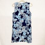 Lilly Pulitzer  Johana Sleeveless Cover Up Dress Low Tide Navy Bouquet All Day Photo 4