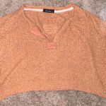 Lizard Thicket Mustard Cropped Sweater Photo 0