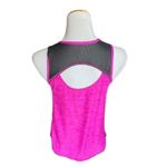 Bcg Womens  Semi Sheer Mesh Back Athletic Sleeveless Tank Top - Sz S Photo 1