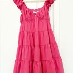 Endless Rose NWT Tiered Mini Dress Fuchsia Photo 2