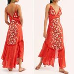 Free People  spaghetti strap floral maxi dress Photo 1